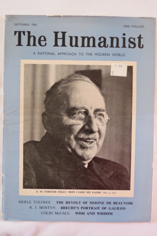 THE HUMANIST MAGAZINE SEPTEMBER 1963; (Journal of the British Humanist Movement)