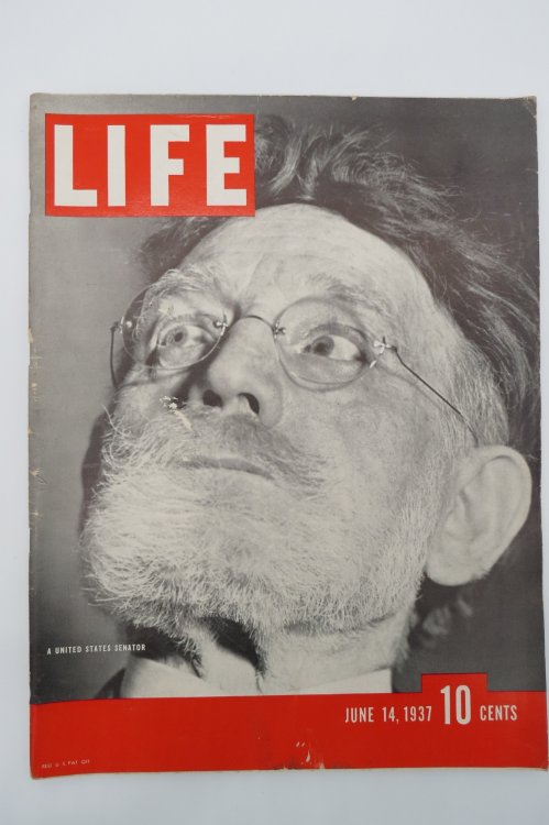 Image for LIFE MAGAZINE, JUNE 14, 1937 (A UNITED STATES SENATOR) LIFE MAGAZINE, JUNE 14, 1937 (A UNITED STATES SENATOR)