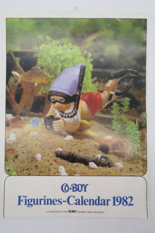 Image for O-BOY FIGURINES CALENDAR 1982 O-BOY FIGURINES CALENDAR 1982