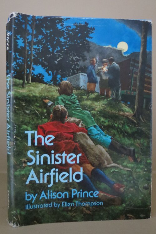 THE SINISTER AIRFIELD; (DJ protected by clear, acid-free mylar cover)