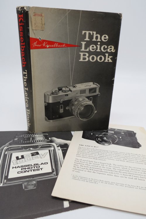THE LEICA BOOK; (DJ Protected by a Brand New, Clear, Acid-Free Mylar Cover)
