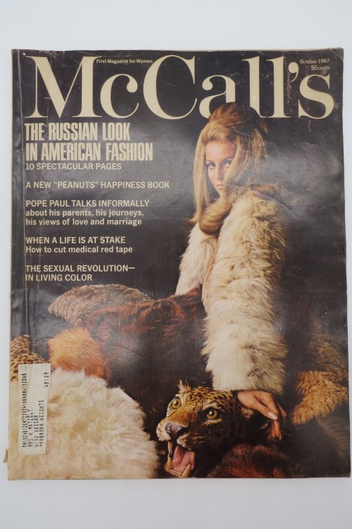 Image for MCCALL'S MAGAZINE, OCTOBER 1967 (SAMANTHA JONES RUSSIAN LOOK COVER) MCCALL'S MAGAZINE, OCTOBER 1967 (SAMANTHA JONES RUSSIAN LOOK COVER)