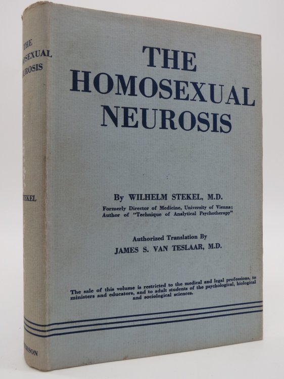 THE HOMOSEXUAL NEUROSIS; (DJ Protected by a Brand New, Clear, Acid-Free Mylar Cover)