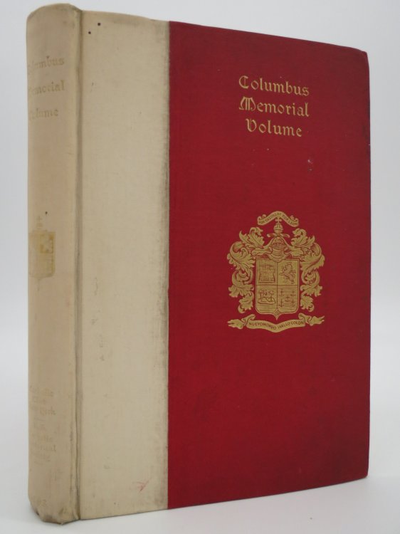 Image for COLUMBUS MEMORIAL VOLUME COLUMBUS MEMORIAL VOLUME