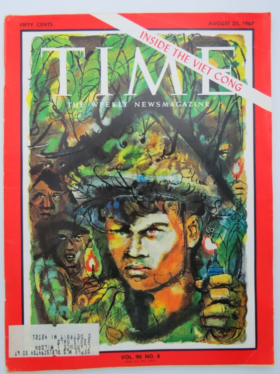 TIME MAGAZINE AUGUST 25, 1967 (INSIDE THE VIET CONG)