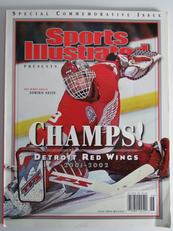 SPORTS ILLUSTRATED SPECIAL COMMEMORATIVE ISSUE; Champs! Detroit Red Wings 2001-2002