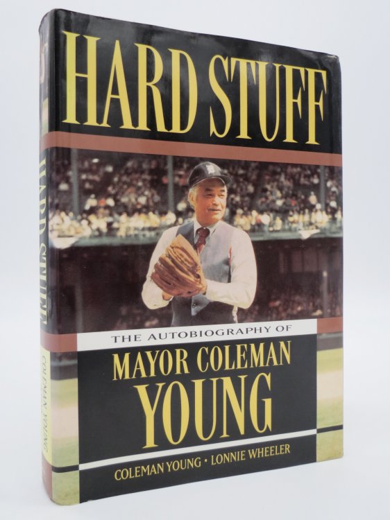 Image for HARD STUFF; The Autobiography of Mayor Coleman Young (DJ Protected by a Brand New, Clear, Acid-Free Mylar Cover) HARD STUFF; The Autobiography of Mayor Coleman Young (DJ Protected by a Brand New, Clear, Acid-Free Mylar Cover)
