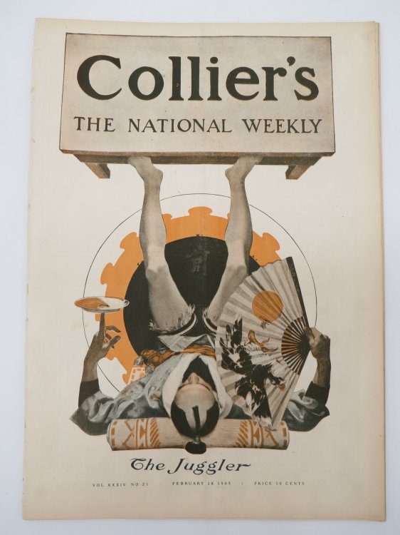 Image for COLLIER'S - FEBRUARY 18, 1905 (FRANK LEYENDECKER JUGGLER COVER) COLLIER'S - FEBRUARY 18, 1905 (FRANK LEYENDECKER JUGGLER COVER)