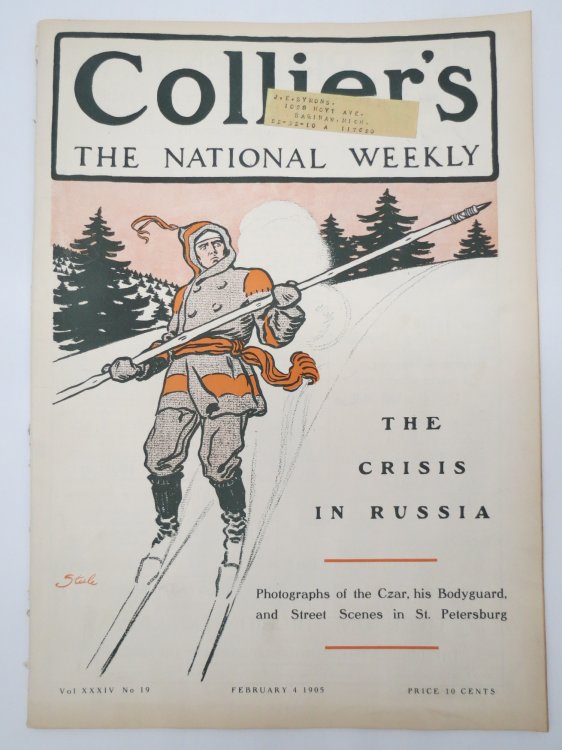 Image for COLLIER'S WEEKLY MAGAZINE - FEBRUARY 4, 1905 (CRISIS IN RUSSIA) COLLIER'S WEEKLY MAGAZINE - FEBRUARY 4, 1905 (CRISIS IN RUSSIA)