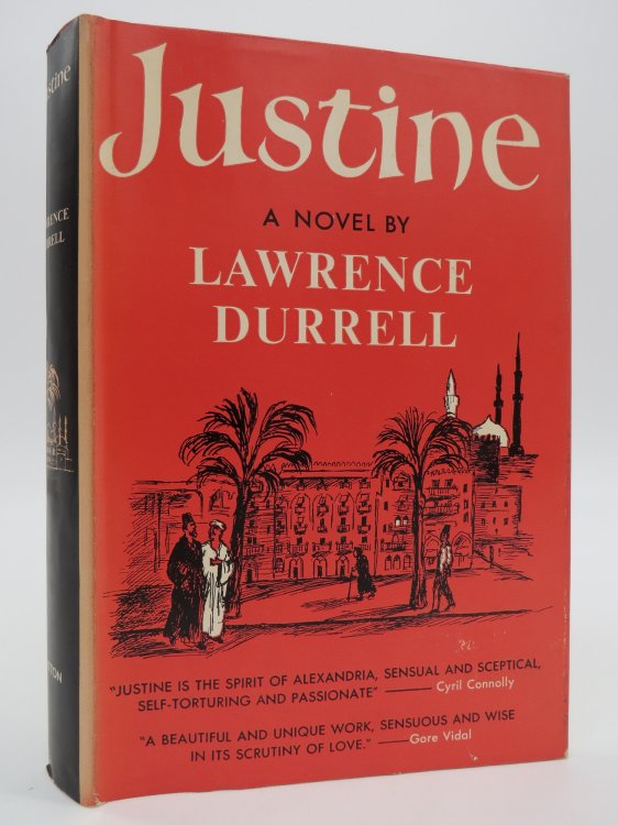 Image for JUSTINE; A Novel (DJ Protected by a Brand New, Clear, Acid-Free Mylar Cover) JUSTINE; A Novel (DJ Protected by a Brand New, Clear, Acid-Free Mylar Cover)