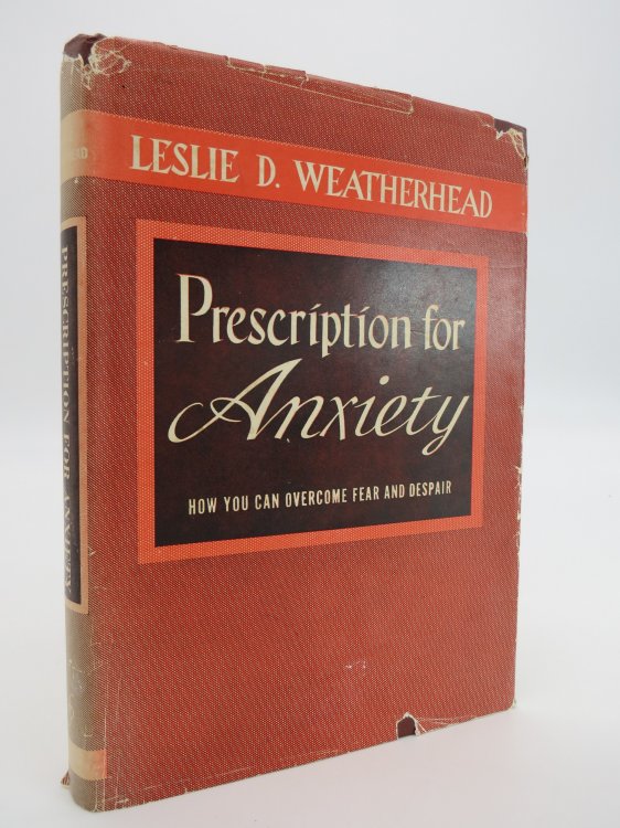 PRESCRIPTION FOR ANXIETY; (DJ Protected by a Brand New, Clear, Acid-Free Mylar Cover)