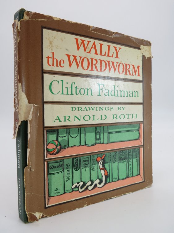 WALLY THE WORDWORM; (DJ Protected by a Brand New, Clear, Acid-Free Mylar Cover)