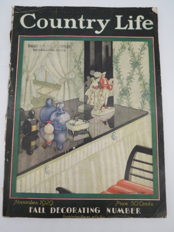 COUNTRY LIFE MAGAZINE, NOVEMBER 1929 (FALL DECORATING NUMBER)