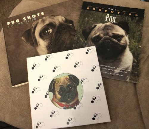 Pug Books! Three Delightful Books for Pug Lovers