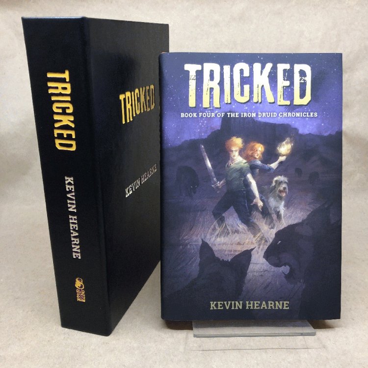 Image for Tricked (Iron Druid Chronicles) Signed Limited Edition Hardcover Tricked (Iron Druid Chronicles) Signed Limited Edition Hardcover