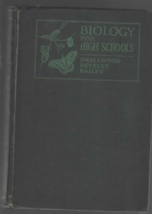Image for BIOLOGY FOR HIGH SCHOOLS BIOLOGY FOR HIGH SCHOOLS