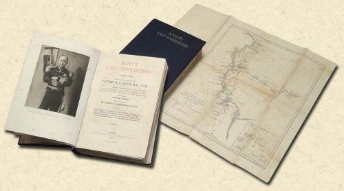 Image for Scott's Last Expedition - Two Volumes. Vol I. being the Journals of Captain R.F. Scott, R.N., C.V.O. Vol II. being the Reports of the Journeys and the Scientific Work undertaken by Dr. E.A. Wilson and the Surviving Members of the Expedition. Scott's Last Expedition - Two Volumes. Vol I. being the Journals of Captain R.F. Scott, R.N., C.V.O. Vol II. being the Reports of the Journeys and the Scientific Work undertaken by Dr. E.A. Wilson and the Surviving Members of the Expedition.
