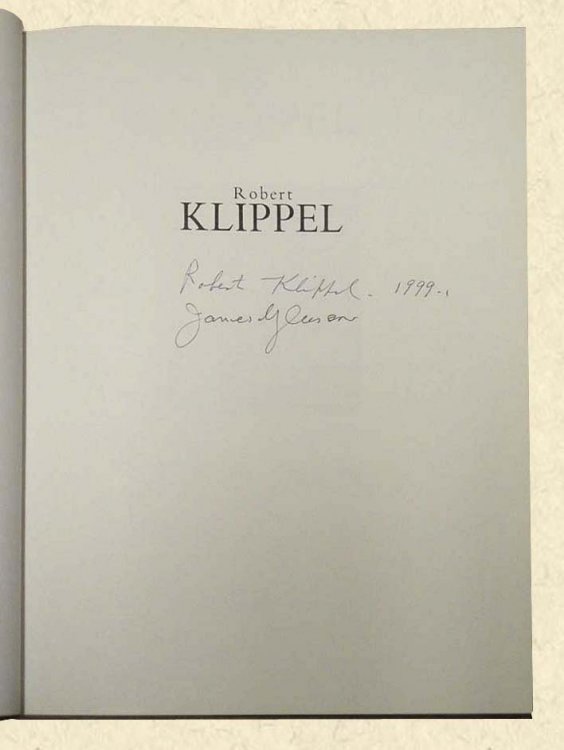 Image for Robert Klippel - signed Robert Klippel - signed
