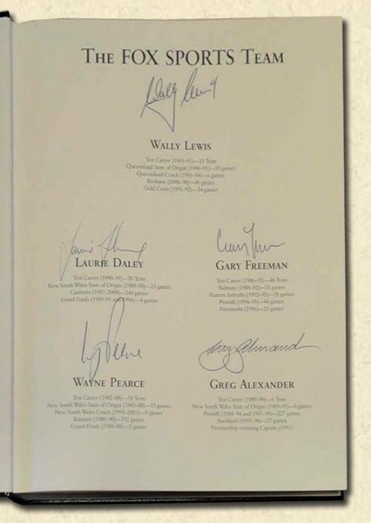 Image for The History of Rugby League Clubs - signed limited edition The History of Rugby League Clubs - signed limited edition
