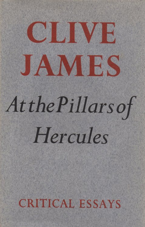 Image for At the Pillars of Hercules: Critical Essays At the Pillars of Hercules: Critical Essays