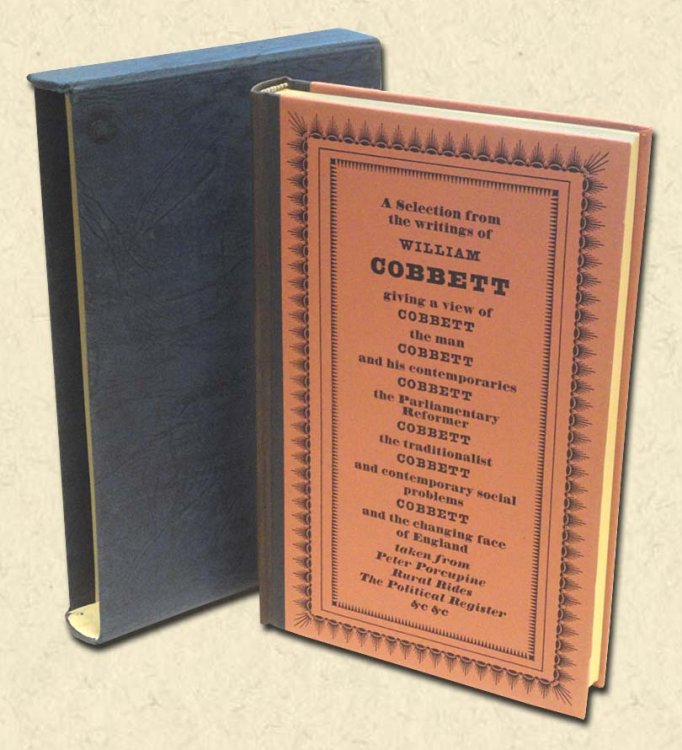 Image for Cobbett's England - Folio Society edition A Selection From the Writings of William Cobbett with Engravings by James Gillray Cobbett's England - Folio Society edition A Selection From the Writings of William Cobbett with Engravings by James Gillray