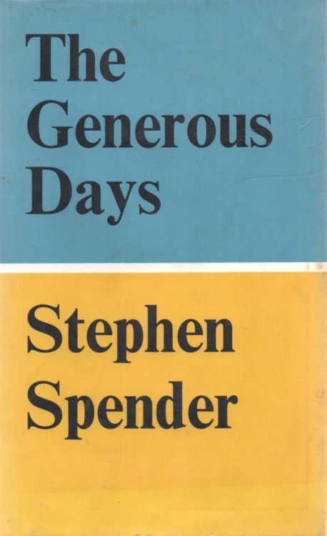 Image for The Generous Days The Generous Days