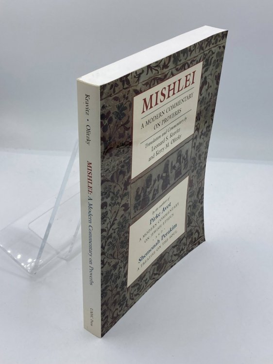 Mishlei; A Modern Commentary on Proverbs
