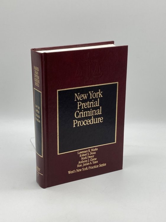 Image for New York Pretrial Criminal Procedure New York Pretrial Criminal Procedure
