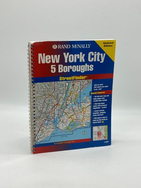 Image for Rand McNally New York Citystreetfinder Rand McNally New York Citystreetfinder