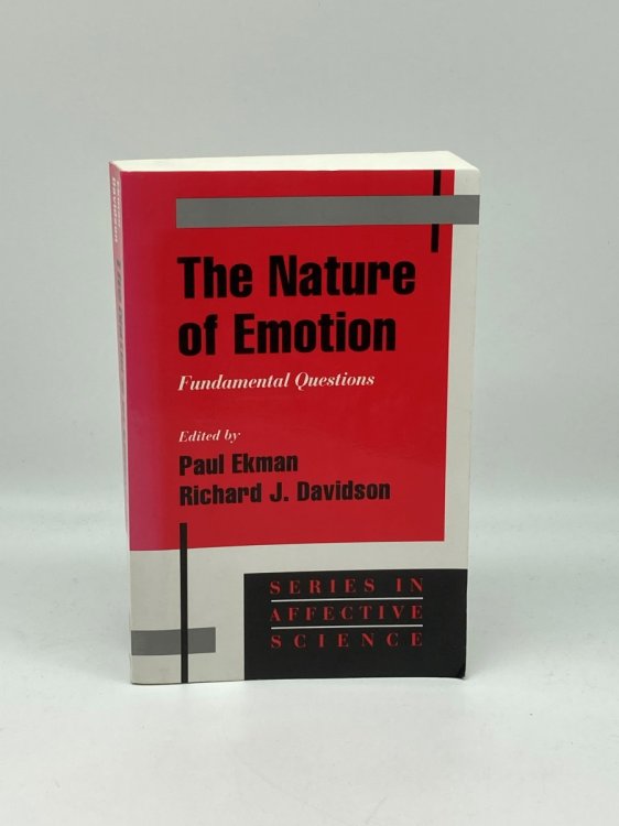 Image for The Nature of Emotion Fundamental Questions The Nature of Emotion Fundamental Questions