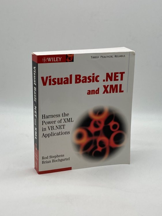 Image for Visual Basic .NET and XML Visual Basic .NET and XML