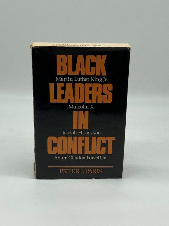 Black Leaders in Conflict Joseph H. Jackson, Martin Luther King, Jr., Malcolm X, Adam Clayton Powell, Jr.