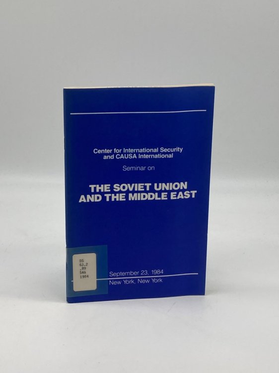 Image for The Soviet Union and the Middle East The Soviet Union and the Middle East