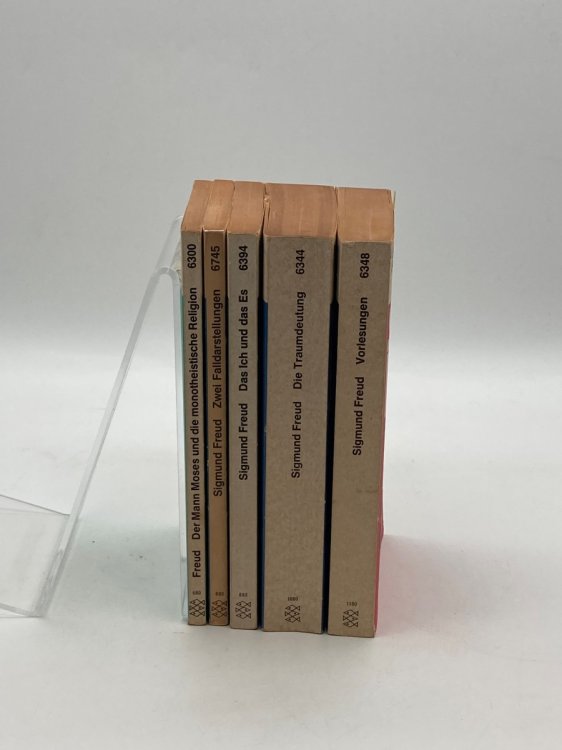 Image for 5 Volume Sigmund Freud Bundle Bucher Des Wissens Fischer (German) 5 Volume Sigmund Freud Bundle Bucher Des Wissens Fischer (German)