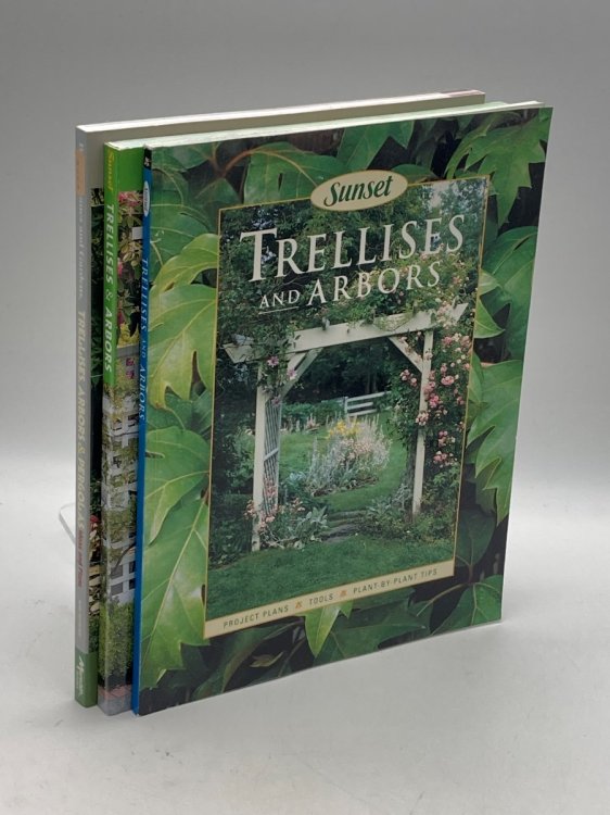 Lot of 3 Books about Trellises and Arbors Reference Books