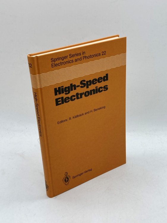 Image for High-Speed Electronics Basic Physical Phenomena and Device Principles : Proceedings of the International Conference Stockholm, Sweden, August 7-9, 1 High-Speed Electronics Basic Physical Phenomena and Device Principles : Proceedings of the International Conference Stockholm, Sweden, August 7-9, 1