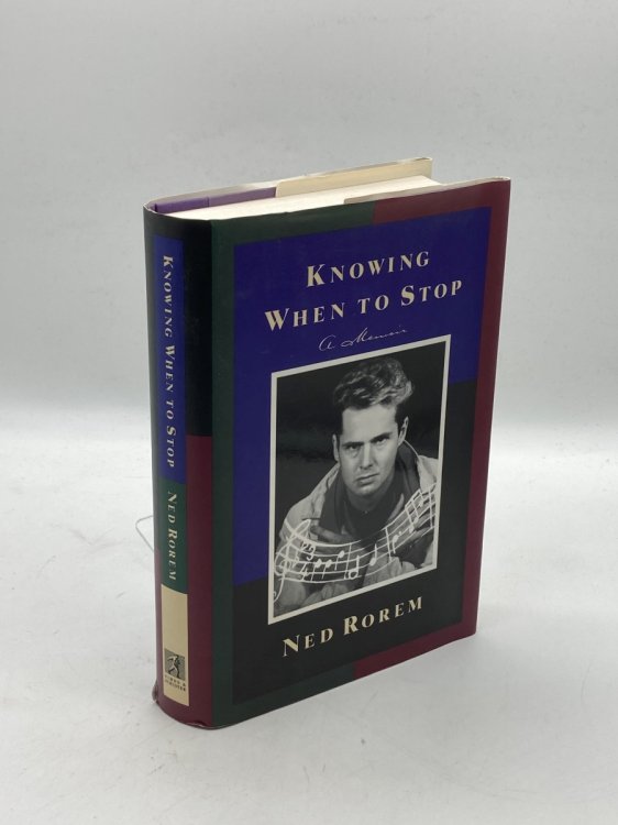 Knowing when to Stop (Signed) A Memoir