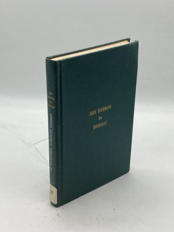 Area Handbook for Honduras