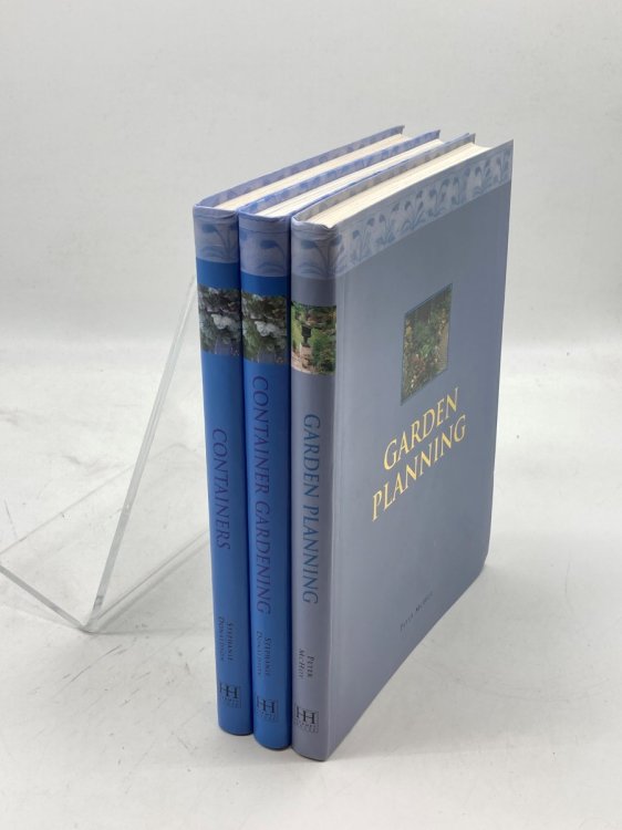 3 Hermes House Gardening Books Lot Garden Planning; Containers; Container Gardening