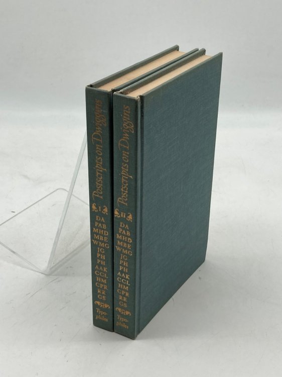 Postscripts on Dwiggins Volumes 1 and 2 Essays and Recollections by Various Authors