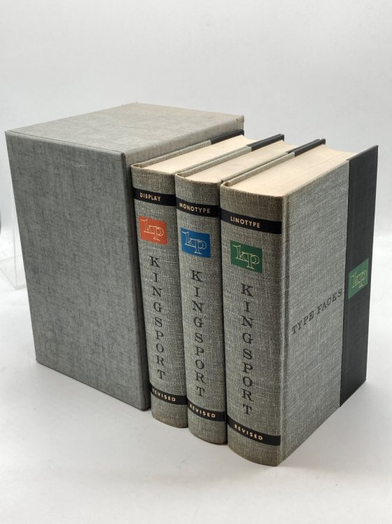 Image for Kingsport Type Faces 3 Volume Set Linotype; Monotype; Display Kingsport Type Faces 3 Volume Set Linotype; Monotype; Display