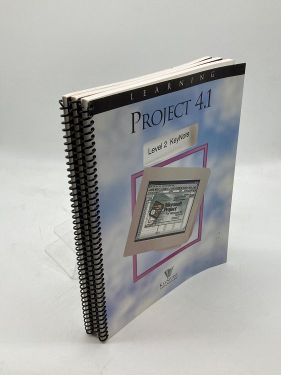 Image for Learning Microsoft Project 4.1 Levels 2, 3, and 4 (Missing 1) by Keystone Learning Systems Corp. For Windows 95 Learning Microsoft Project 4.1 Levels 2, 3, and 4 (Missing 1) by Keystone Learning Systems Corp. For Windows 95
