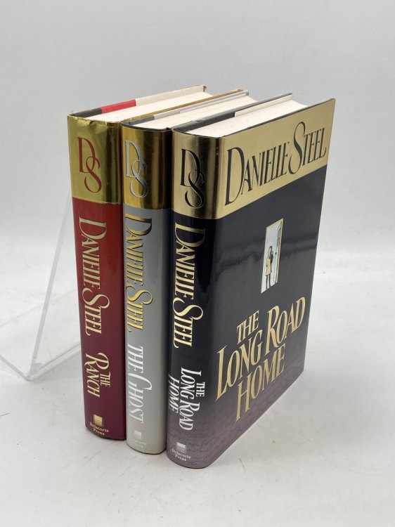 Image for 3 Danielle Steel Hardcovers The Ranch; The Ghost; The Long Road Home 3 Danielle Steel Hardcovers The Ranch; The Ghost; The Long Road Home