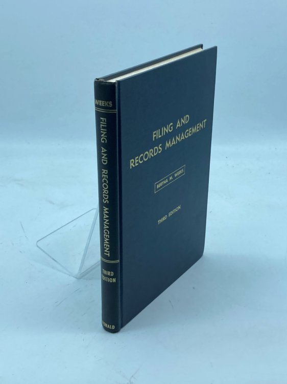 Image for Filing and Records Management Filing and Records Management
