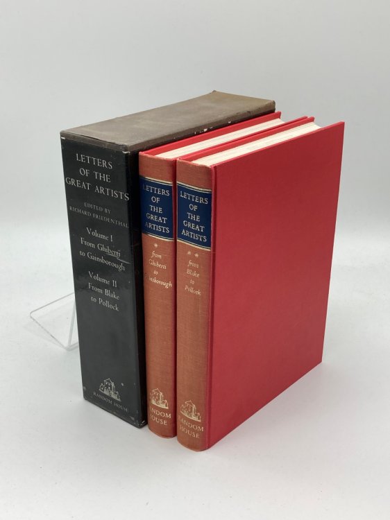 Letters of the Great Artists 2 Volume Set; From Blake to Pollock; from Ghiberti to Gainsborough