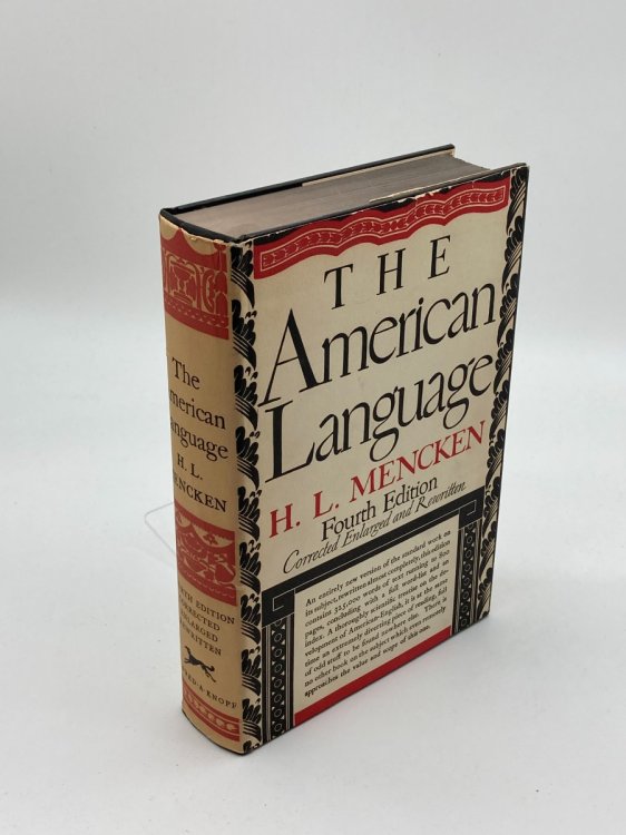 The American Language An Inquiry Into the Development of English in the United States