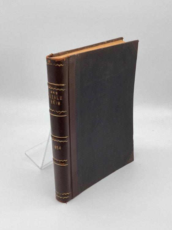 Issues of Das Ideale Hein (German) from 1954 Bound Into a Hardcover; January to December