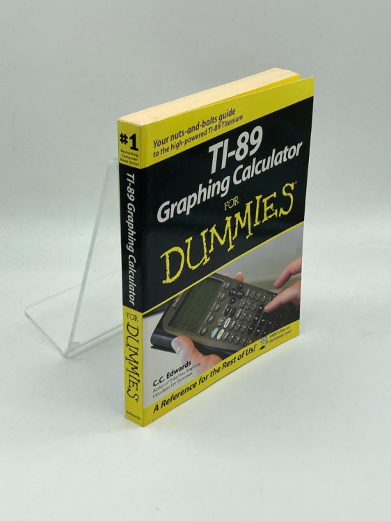 Image for TI-89 Graphing Calculator for Dummies TI-89 Graphing Calculator for Dummies