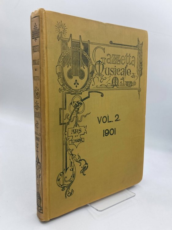 Image for Gazzetta Musicale di Milano, Vol. 2 ONLY, of the Year 1901 Gazzetta Musicale di Milano, Vol. 2 ONLY, of the Year 1901