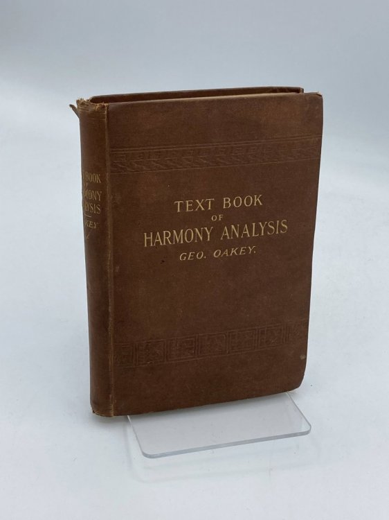 Image for Text Book of Harmony Analysis (1901) Text Book of Harmony Analysis (1901)